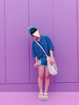る ぅさん（レディース・160cm）の夏コーディネート