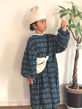 クレヤさん（キッズ・120cm）の秋コーディネート