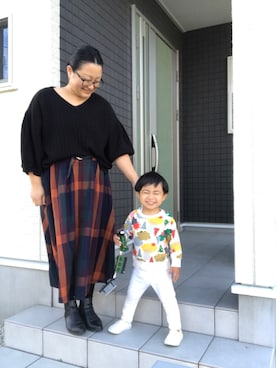 「アイテム（ピアス（両耳用））」を使った、☁︎•ꇵ͒•`s☺︎+sa*॰¨̮さん（レディース・153cm・30代）の冬コーディネート