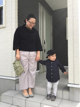 「アイテム（ピアス（両耳用））」を使った、☁︎•ꇵ͒•`s☺︎+sa*॰¨̮さん（レディース・153cm・30代）の冬コーディネート