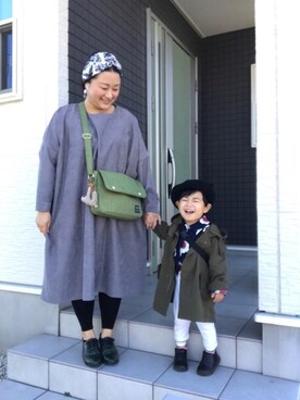 「アイテム（ピアス（両耳用））」を使った、☁︎•ꇵ͒•`s☺︎+sa*॰¨̮さん（レディース・153cm・30代）の冬コーディネート