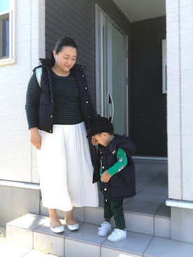 ☁︎•ꇵ͒•`s☺︎+sa*॰¨̮さん(レディース・153cm)の春コーディネート