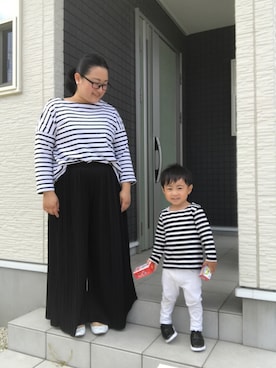 「アイテム（ピアス（両耳用））」を使った、☁︎•ꇵ͒•`s☺︎+sa*॰¨̮さん（レディース・153cm・30代）の春コーディネート