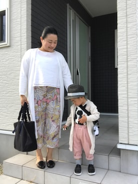 「アイテム（ピアス（両耳用））」を使った、☁︎•ꇵ͒•`s☺︎+sa*॰¨̮さん（レディース・153cm・30代）の春コーディネート