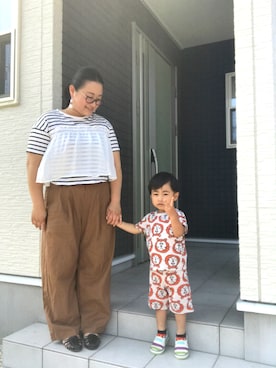 「アイテム（ピアス（両耳用））」を使った、☁︎•ꇵ͒•`s☺︎+sa*॰¨̮さん（レディース・153cm・30代）の春コーディネート