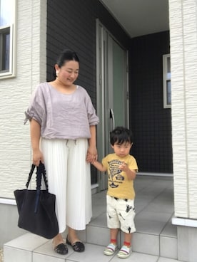 ☁︎•ꇵ͒•`s☺︎+sa*॰¨̮さん(レディース・153cm)の夏コーディネート