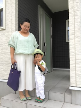 ☁︎•ꇵ͒•`s☺︎+sa*॰¨̮さん（レディース・153cm）の夏コーディネート