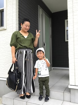 「アイテム（ピアス（両耳用））」を使った、☁︎•ꇵ͒•`s☺︎+sa*॰¨̮さん（レディース・153cm・30代）の秋コーディネート