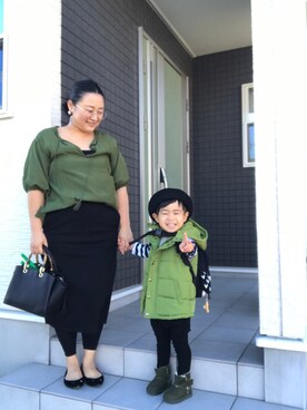 「アイテム（ピアス（両耳用））」を使った、☁︎•ꇵ͒•`s☺︎+sa*॰¨̮さん（レディース・153cm・30代）の冬コーディネート
