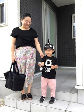 「アイテム（ピアス（両耳用））」を使った、☁︎•ꇵ͒•`s☺︎+sa*॰¨̮さん（レディース・153cm・30代）の春コーディネート