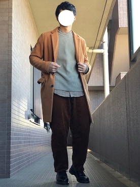 ショーさん（メンズ・173cm）の冬コーディネート