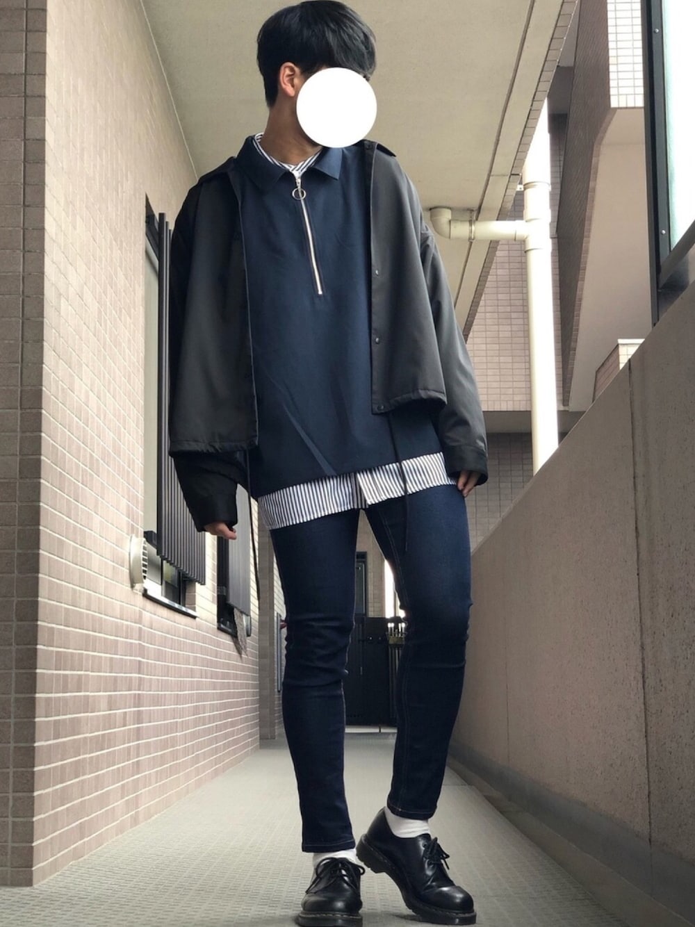 monkey time＞ TR SATIN COACH JACKET/コーチジャケット ◇を