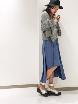 「プラットフォーム」｜uca.さん（レディース・163cm）の秋コーディネート
