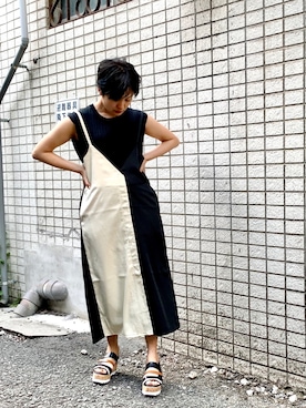 「ショートヘア」｜uca.さん（レディース・163cm）の春コーディネート