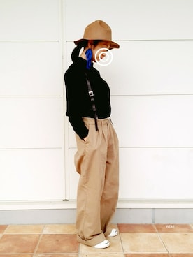 「アイテム（ピアス（両耳用））」を使った、siii.Hさん（レディース・156cm・30代）の秋コーディネート