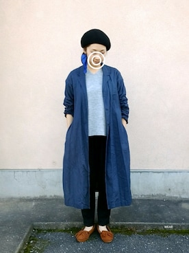「アイテム（ピアス（両耳用））」を使った、siii.Hさん（レディース・156cm・30代）の秋コーディネート