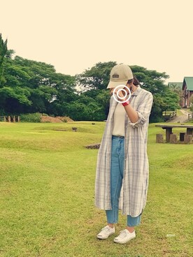 siii.Hさん（レディース・156cm）の夏コーディネート