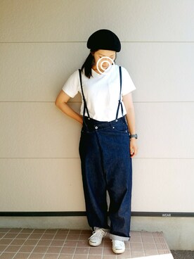 「ジョンブル　プライベート　ラボ(Johnbull Private labo)」｜「アイテム（腕時計）」を使った、siii.Hさん（レディース・156cm）の夏コーディネート