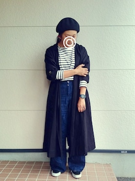 siii.Hさん（レディース・156cm）の秋コーディネート