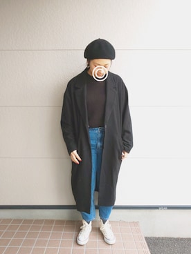 siii.Hさん（レディース・156cm）の冬コーディネート