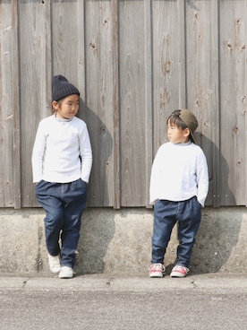 siii.Hさん（キッズ・156cm）の春コーディネート