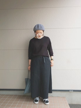 「BalBer（バーベル）のアイテム」を使った、siii.Hさん（レディース・156cm）の春コーディネート