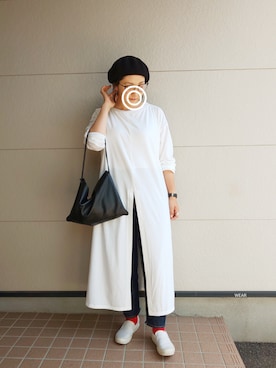 「BalBer（バーベル）のアイテム」を使った、siii.Hさん（レディース・156cm）の春コーディネート