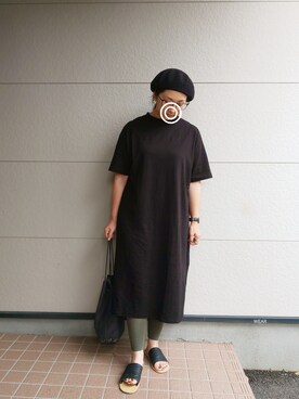 「BalBer（バーベル）のアイテム」を使った、siii.Hさん（レディース・156cm）の夏コーディネート
