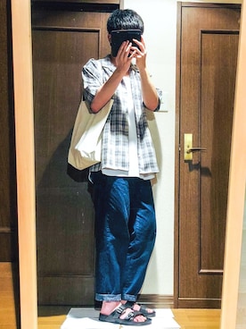 もとっきーさん（メンズ・175cm）の夏コーディネート