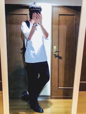 「ALBA（アルバ）のアイテム」を使った、もとっきーさん（メンズ・175cm）の春コーディネート