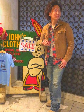 JOHN'S CLOTHING（ジョンズクロージング）のアイテムを使った人気