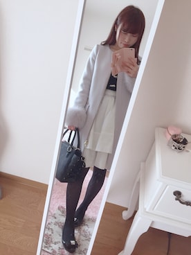 あかねちゃんꪔ̤̮さん（レディース・155cm）の冬コーディネート