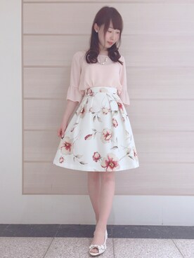 「LD prime（エルディープライム）のアイテム」を使った、あかねちゃんꪔ̤̮さん（レディース・155cm）の春コーディネート