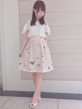「LD prime（エルディープライム）のアイテム」を使った、あかねちゃんꪔ̤̮さん（レディース・155cm）の春コーディネート