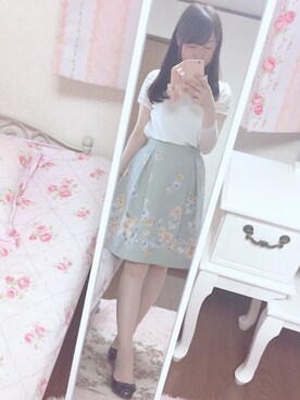 「LD prime（エルディープライム）のアイテム」を使った、あかねちゃんꪔ̤̮さん（レディース・155cm）の夏コーディネート