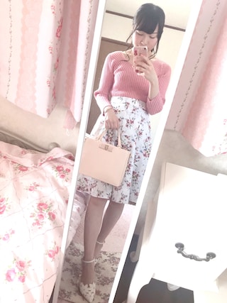 Apuweiser-riche（アプワイザーリッシェ）の「7分袖ワイドリブニット  