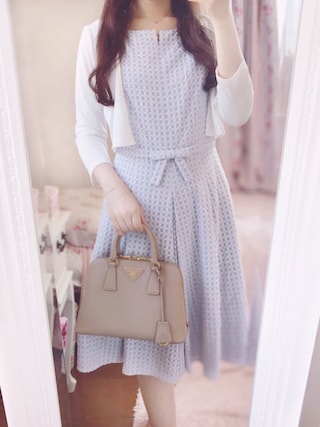 Tocca トッカ の 洗える Luce 長袖ドレス ワンピース Wear