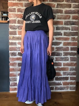 NAKAYANさん（レディース・154cm）の春コーディネート