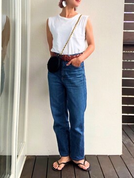 NAKAYANさん（レディース・154cm）の夏コーディネート