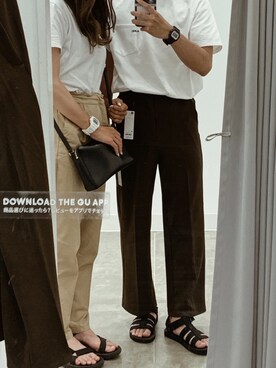 「アイテム（チノパンツ）」を使った、Ryoさん（レディース・162cm・10代）の夏コーディネート