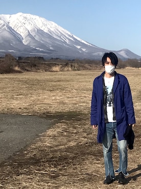 「TAKAHIROMIYASHITATheSoloIst.（タカヒロミヤシタザソロイスト）のアイテム（ニットキャップ/ビーニー）」を使った、keiGさん（メンズ・175cm）の春コーディネート