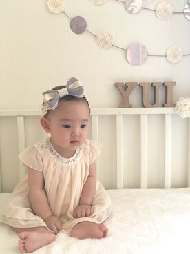 「PATACHOU（パタシュー）のアイテム」を使った、yuyuさん（キッズ・60cm）の秋コーディネート