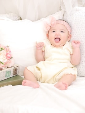 「PATACHOU（パタシュー）のアイテム」を使った、yuyuさん（キッズ・60cm）の秋コーディネート