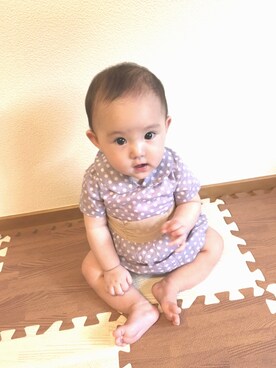 「PATACHOU（パタシュー）のアイテム」を使った、yuyuさん（キッズ・60cm）の秋コーディネート