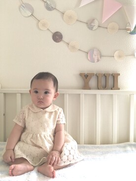 「PATACHOU（パタシュー）のアイテム」を使った、yuyuさん（キッズ・60cm）の秋コーディネート