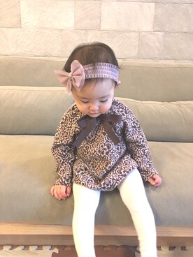 「PATACHOU（パタシュー）のアイテム」を使った、yuyuさん（キッズ・70cm）の冬コーディネート