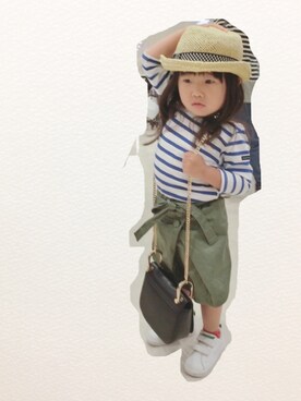 しづくさん（キッズ・90cm）の夏コーディネート