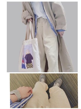 スウェットパンツを使った J のレディース人気ファッションコーディネート Wear