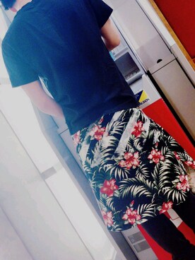 「DIESEL（ディーゼル）のSLEENKER L.32 0886Z（デニムパンツ）」を使った、いちきゆうた。さん（メンズ・174cm）の冬コーディネート