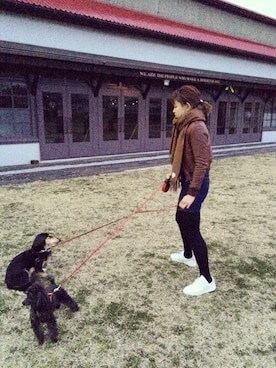 Hitomi Kitadaさん（レディース・161cm）の春コーディネート